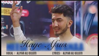 Hayee Afsus  Shina new song 2025  || Lyrics \u0026 Vocal Aliyar Gilgitii || Gb new song 2025