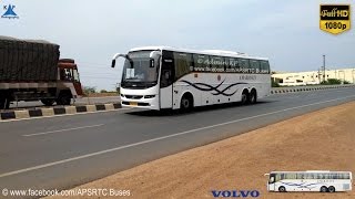 AMARAVATI APSRTC VOLVO B9R I-Shift NELLORE-2 Depot Bus.