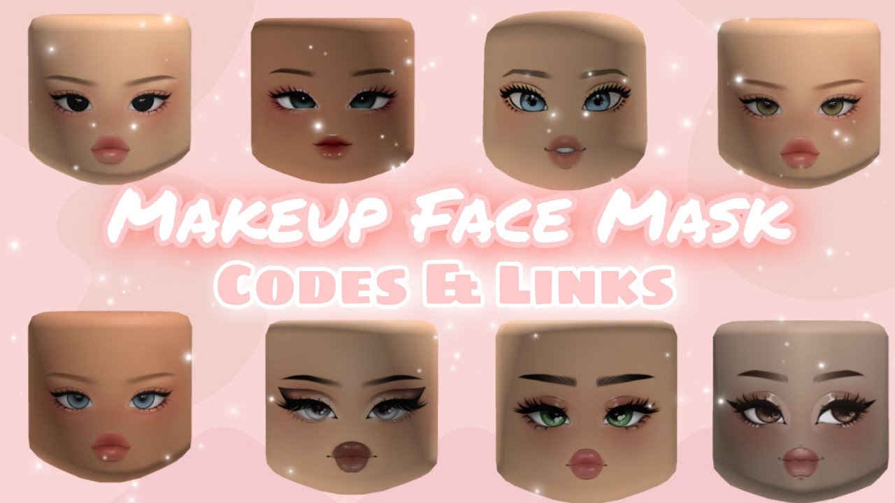 Makeup Face Mask Codes For Bloxburg And Berry Avenue Roblox ! - YouTube