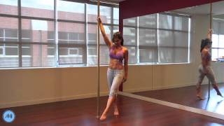 Pole Dance Tutorial - Reverse Hook