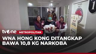 Modus Berlibur, WNA Hongkong Bawa 10,8 Kilogram Narkoba | Metropolitan