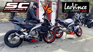 RS 660 | CRT VS LEO VINCE | Exhaust Sound | Plus Bonus Panigale V4