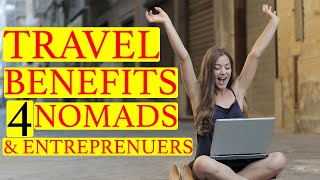 Travel Insurance Benefits for Digital Nomads and entreprenuers seeking to travel around the world