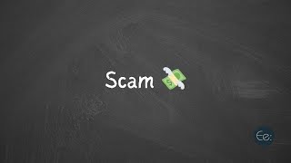 Scam 😒💸 What Does It Mean? #english #casual #words #phrases #expression #meaning #slang #esl #tips