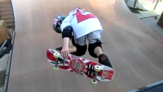 Evan Doherty 540 Slow Motion 9 Year Old Skater