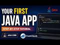 Your First Java Program Step by Step ☕ Java Tutorial for Beginners
