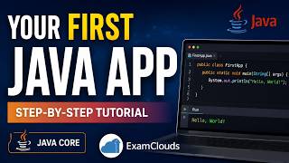 Your First Java Program Step by Step ☕ Java Tutorial for Beginners