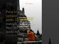 Puluhan Biksu Berjalan Kaki dari Thailand Menuju Candi Borobudur