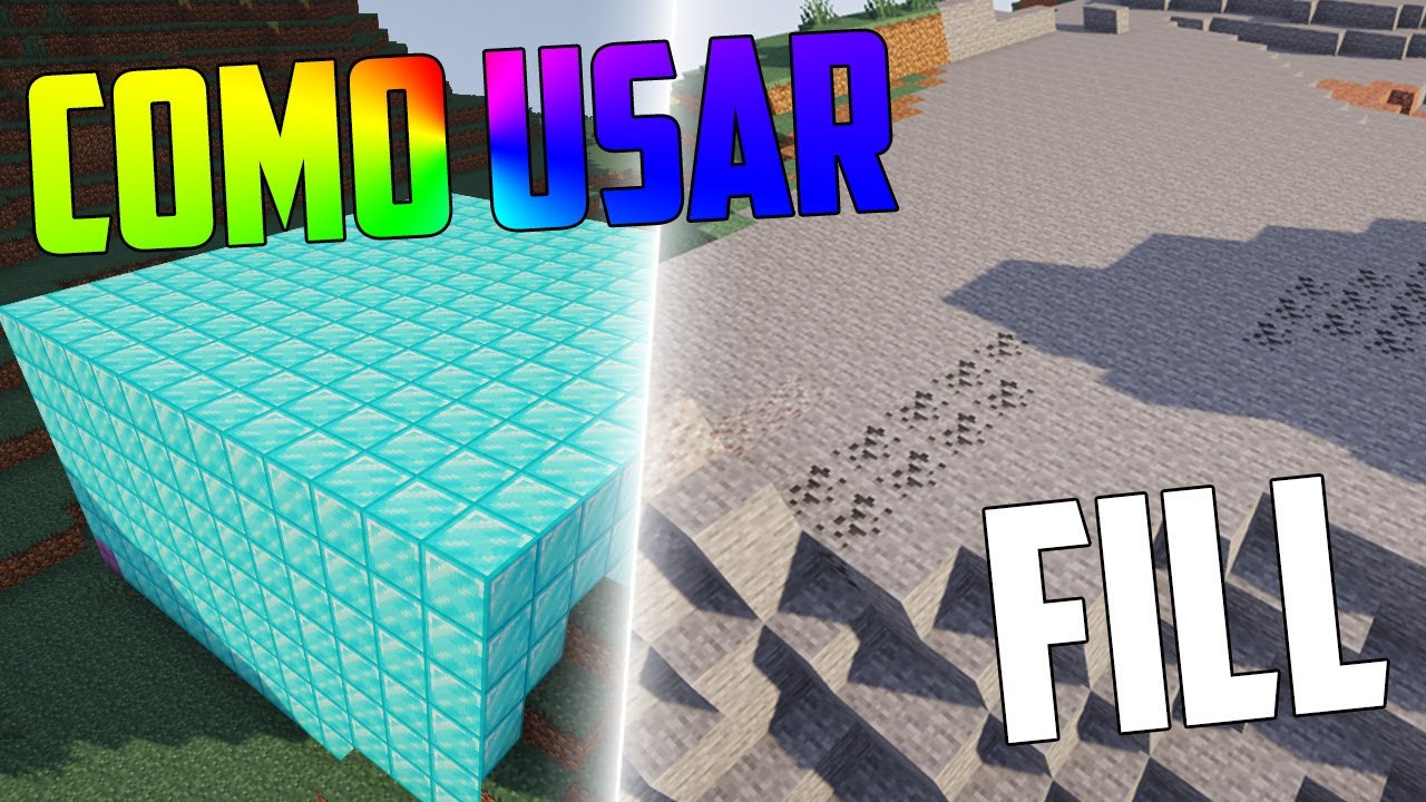 Como Usar El Comando Fill Minecraft 1 8 Youtube - Riset