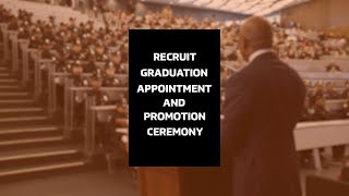 Recruit Class 1/12/2024 Graduation Ceremony