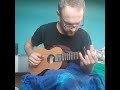 Fingerstyle Guitarlele Slide in open G minor by Jan Haasler