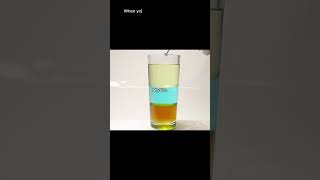 Physics 12 Immiscible fluids