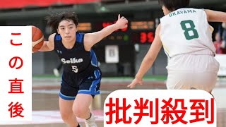 福岡・精華女子、盤石展開で5大会ぶり白星　序盤から相手を圧倒【ウインターカップ】