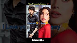 Vijay Thalapathy Propose 🥰🥀 South Actress Tamanna 🔥#trending #shorts #vijaythalpathy