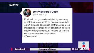 Condenan agresiones a mexicanos en Nueva York | Noticias con Yuriria Sierra