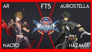 [BBCF2] AR (Naoto) vs Aurostella (Hazama) | Netplay FT5