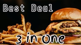 Burger Platter in cheap price | Best Burger Deal in karachi |Burger Vlog ||Hassan's Vlog||