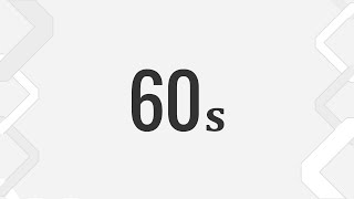 60 Second Timer (Basic White)