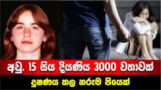 තම අවුරුදු 15ක දියනිය 3000 පාරක් දූෂණය කල පියෙක්