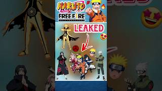 🔥 NARUTO COLLABORATION 🤩| Freefire | #shorts #gaming