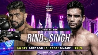 SHANZAIB RIND vs RANA SINGH *Full Fight* | Pakistan vs India | Karate Combat