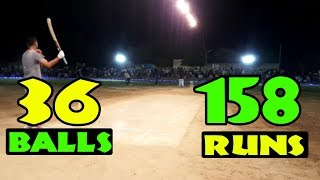 Tape Ball Cricket Best Runs 158 Runs In 6 Overs | Hassan Penda 95 Runs Best Batting