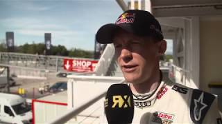 Mattias Ekstrom and Petter Solberg Post-Race Reaction | Catalunya RX 2018