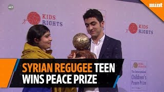 Syrian teen pleads for 'a chance' at kids peace prize