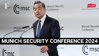 LIVE: Chinese Foreign Minister Wang Yi Speaks on "China in the World" at Munich Security Conference