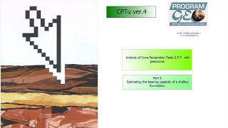 CPTu ver.4: processing of cone penetrometric test (piezocone)