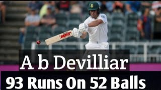 AB de Villiers fastest 100 of all time AB DeVilliers World Record Innings  AB de Villiers sixes