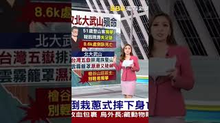 20221203（5/9）房業涵  男子獨攀北大武山 打滑墜崖亡