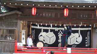 幸田神楽「三番叟」　八雲神社宵宮　2024.7.19