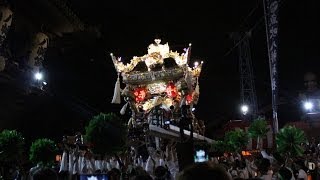 平成２５年　魚吹八幡神社祭礼　本宮　宮出(興浜・新在家・余子浜・垣内・天満・西土井・長松・大江島・平松・吉美・熊見・丁・田井・宮田・糸井・高田・和久・福井・坂出・津市場北・津市場本・坂上・朝日谷)