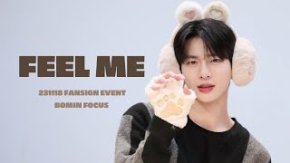 [4K] 231118  골든차일드 팬싸인회 보민 'Feel me‘ 직캠 (Golden Child BOMIN Focus Fancam)