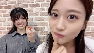 坂下真心 川上千尋 (NMB48)  SHOWROOM 2023年9月6日