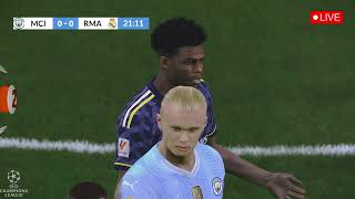 eFootball. 🔴LIVE : Manchester City vs Real Madrid  | UEFA Champions League 23/24 | Match LIVE Now