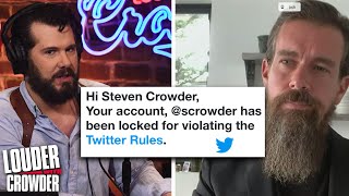 BANNED! Twitter Blocked Our Voter Fraud Evidence | Louder with Crowder