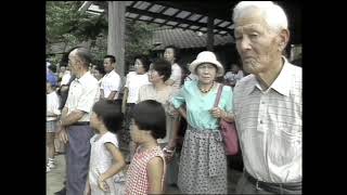 【1992年9月】広瀬浮立　天山神社秋祭り（唐津市厳木町）