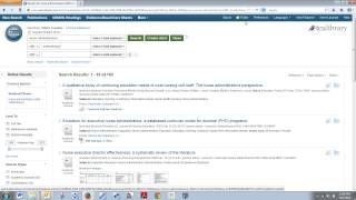 Export from CINAHL