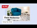 How to install d-c-fix® Self-adhesive Floor Tiles | Quick & easy Floor Makeover