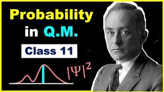 🔴 Probability in Quantum Mechanics  |Ψ|² || Chemistry for Class 11 in HINDI