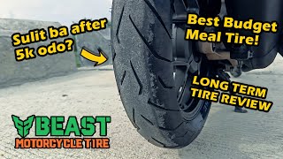 120/70 BIG TIRE UPGRADE BEAST TIRE FLASH REVIEW | Budget Meal na Matibay! | HONDA CLICK 125 V2