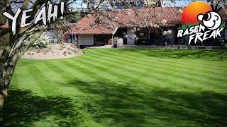 DIAMOND 💎 CUT - the lawn grows at the LAWNFREAK, yeah!