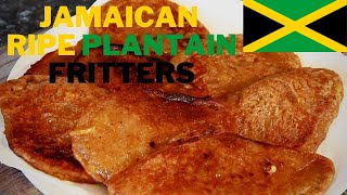 Jamaican RIPE  Plantain Fritters Recipe Video | Chef Ricardo Cooking