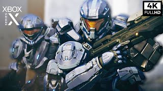 HALO 4 SPARTAN OPS Gameplay Walkthrough All Cutscenes [4K 60FPS XBOX SERIES X] - No Commentary