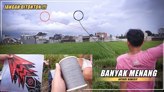 GAYA JEPRET BERULANG BIKIN LAWAN BINGUNG‼️ | Teknik Main Layangan Sukhoi Ala Wirawan Prayoga