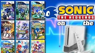 The INCREDIBLE World of SONIC on Wii!