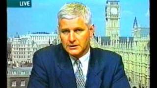 Death of Princess Diana reported on RTE News, August 31st 1997
