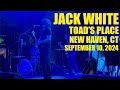 Jack White - Live at Toad's Place 9/10/2024